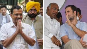 पंजाब विधानसभा में AAP सरकार पर विपक्ष सवाल उठाते हुए।