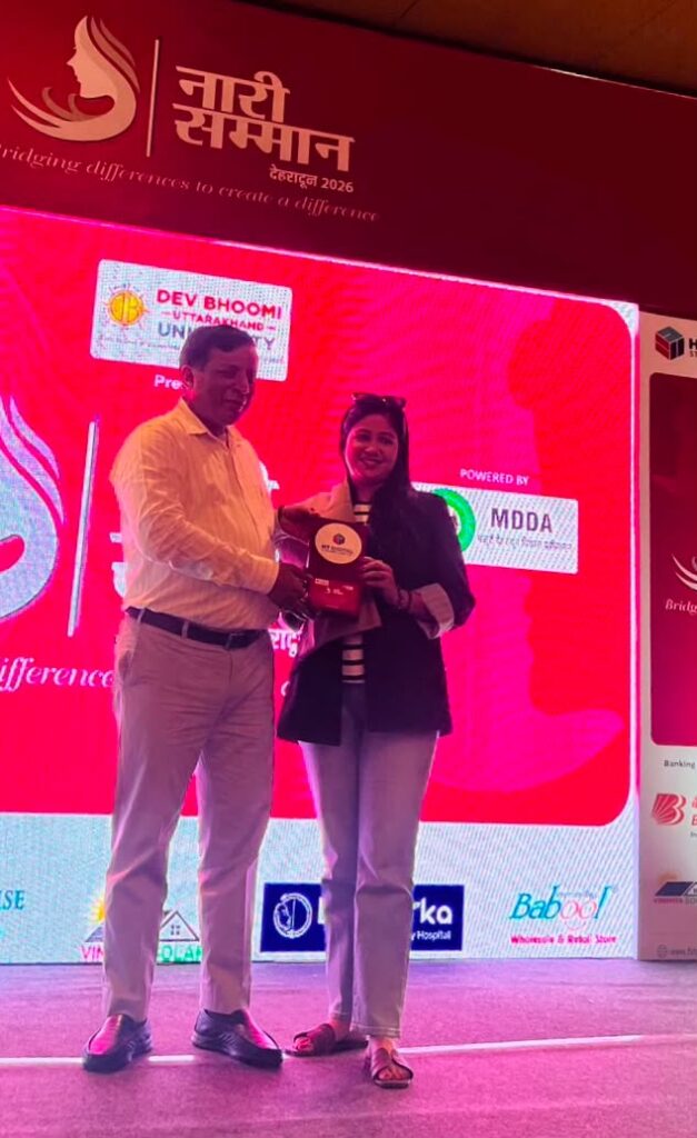 Shilpa Bhatt को HT Digital Streams का नारी सम्मान Award