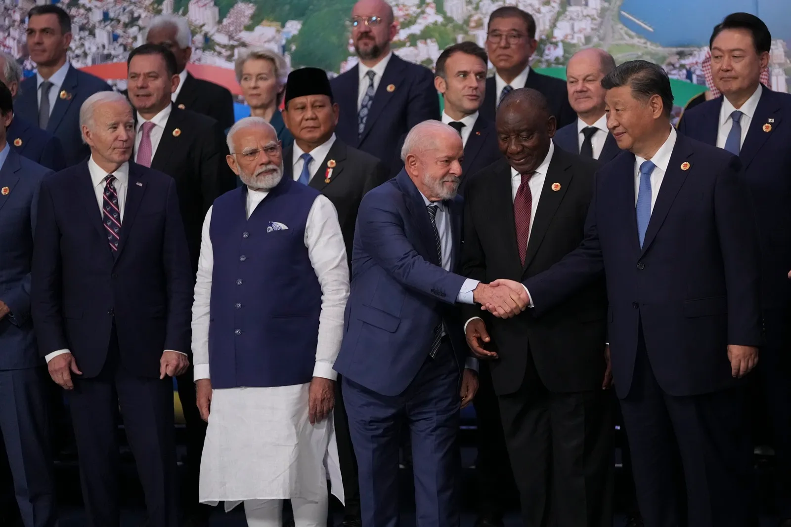 NEW DELHI: Prime Minister Narendra Modi on Tuesday told G7 leaders that global partnerships can succeed only when they are founded on trust, stressing that the world today suffers not from a shortage of resources but from a shortage of trust.