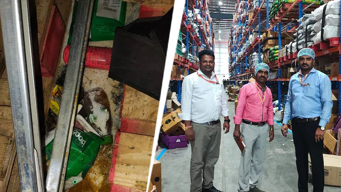 Zepto Bengaluru Warehouse Raid: होसकोटे में मिली गंदगी, वेयरहाउस सील